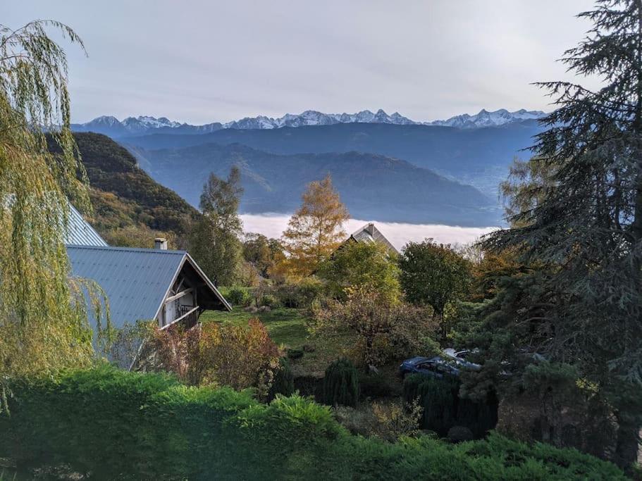 Maison Familiale En Montagne Avec Vue Merveilleuse Sur Le Massif De Belledonne Saint-Bernard  Exterior foto