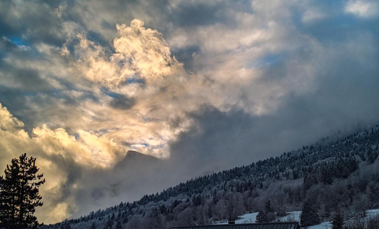 Maison Familiale En Montagne Avec Vue Merveilleuse Sur Le Massif De Belledonne Saint-Bernard  Exterior foto